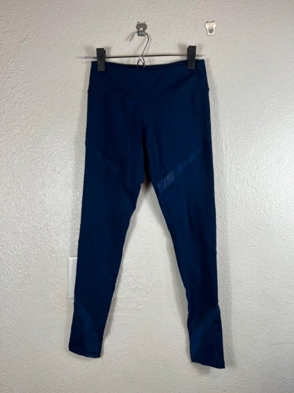 Lululemon High Times Pant Wrap Mesh Navy Sz 4